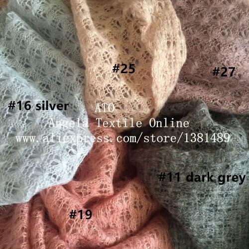 Wholesale High Quality Jacquard Scarf Fabric Knitted Soft Newborn baby Photography Knit Backdrop ,27 colors for choose