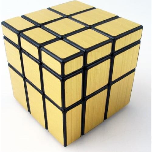 Shengshou 3x3x3 Mirror Magic cube Sliver Puzzle Professional Speed Cast coated Cubo Magico Cast Coated Puzzle Speed Twist Learn