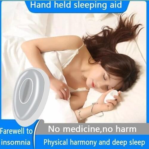 Sleep Aid Instrument Hypnosis Instrument Massager and Relax Pressure Relief Sleep Device USB Charging Microcurrent Holding