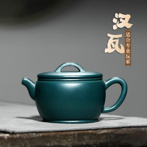 Yixing famous artist Tao Jianchun handmade purple clay teapot