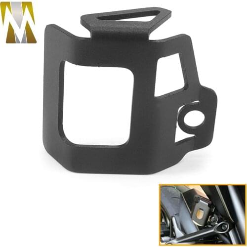 Motorcycle Rear Oil Cup Cover Brake Fluid Reservoir Guard Protector For Yamaha MT07 MT09 FZ07 FZ09 2018 2019 2020 XSR700 XSR900