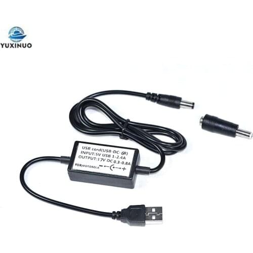 USB Charger Cable Battery Charging Cord Motorola Walkie Talkie GP338 GP3688 CP040 XIR P8268 P8260 DP3400 DP3600 PRO5150 Radio