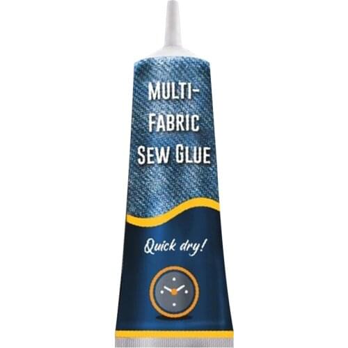 Stitch Liquid Multi-use Fabric Adhere Fast Tack Dry Sew Glue Jeans Clothing Leather Sewing Solution Repairing Tool wzpi
