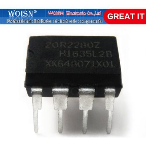 1pcs/lot ICE2QR2280Z ICE2QR2280 2QR2280Z DIP-7 In Stock