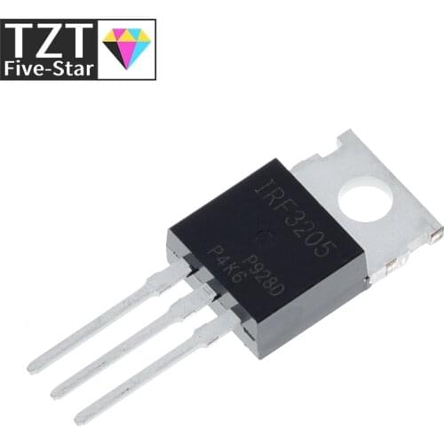 10pcs IRF3205 IRF3205PBF MOSFET MOSFT 55V 98A 8mOhm 97.3nC TO-220 new original