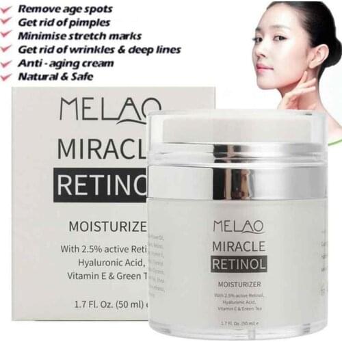 50G Day Night 2.5% Retinol Cream Hyaluronic Acid Fine Lines Face Cream Retinol Moisturizer Cream
