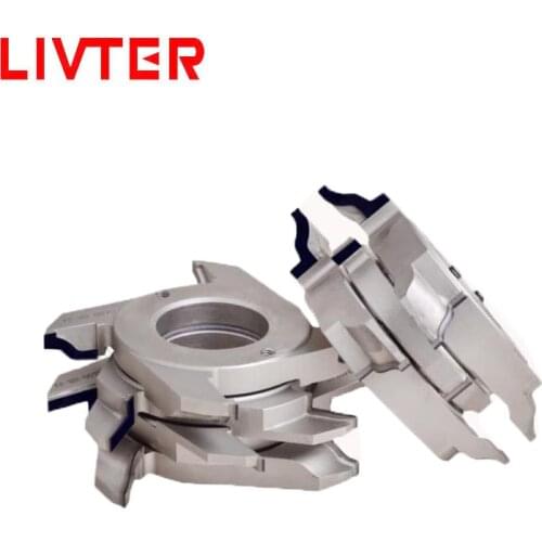 LIVTER Diamond Woodworking Knife End Mill Solid Wood Door Frame Combination Male and Female Knife