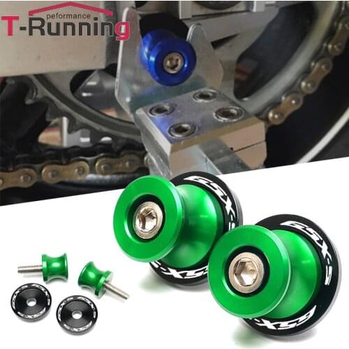 CNC Aluminum 8mm Swingarm Spools Slider Stand Screws For Suzuki GSX-S750 GSXS 750 1000 1000F 150 F-ABS Motorcycle Accessories