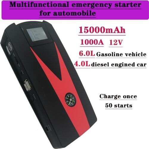 OEING K08 1000A Car Jump Starter Power Bank 15000mAh Portable Battery Station For 3.5L/6L Car Emergency Booster Starting Device