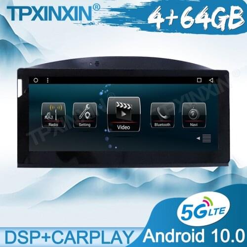 Wireless Carplay 4G+64G Android For Volvo S80 2012-2015 Car Multimedia Player Auto Radio Tape Recorder GPS Navigation DSP IPS