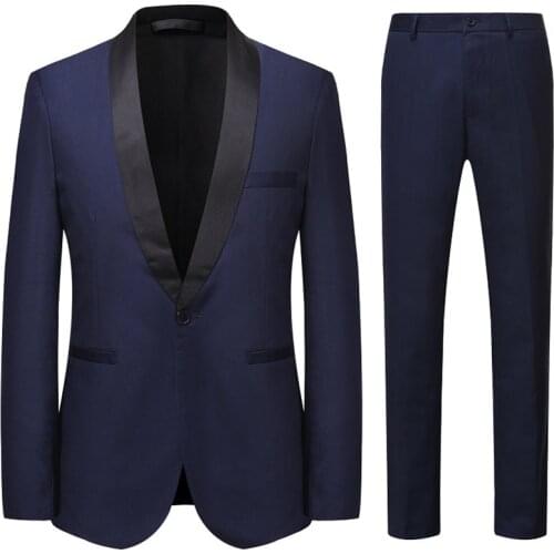 Blazer+Pants) Gwenhwyfar Fashion Style Twill Mens Suit For Wedding Yellow Peak Lapel Jacket With Pant Stitching Color Vest