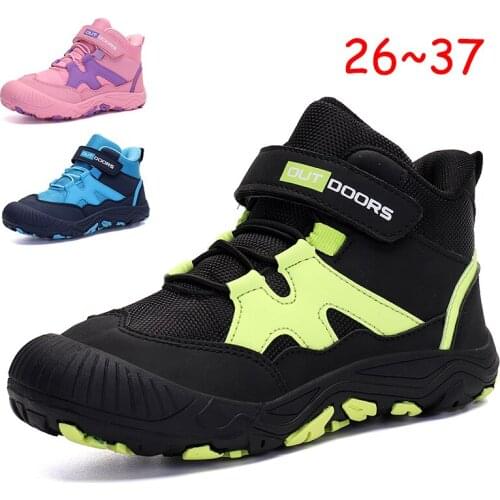 Brand New Designer Autumn Winter Outdoor Kids Shoes Classic Children‘s Boots Girls Snow Leather Boots 2021 Flats Sneakers Trendy