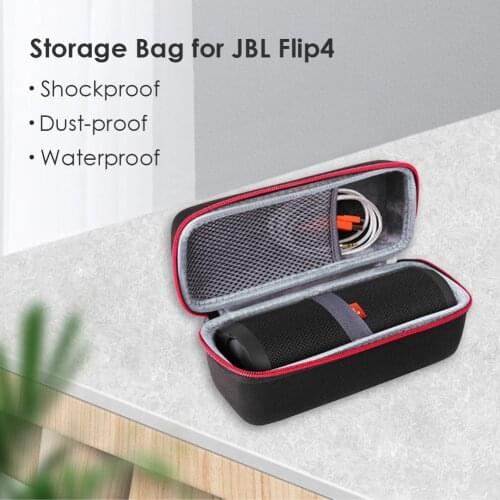 Portable Hard Shell Carrying Storage Case for JBL Flip 4 Bluetooth-compatible Speaker Shockproof waterproof anti-dirty Carrying