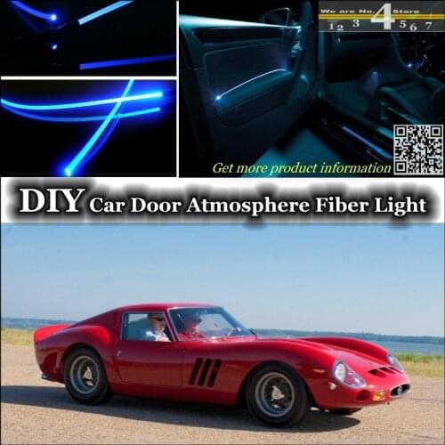 For Ferrari 250 / 288 GTO interior Ambient Light Tuning Atmosphere Fiber Optic Band Lights Inside Door Panel illumination Tuning