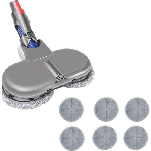 HOT!-Electric Mop Head Attachment Compatible for Dyson V7 V8 V11 V10 Cordless Stick Vacuum Cleaner Attachment Dry and Wet Mop