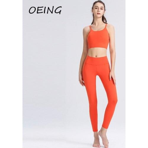 Two Piece Yoga Set Seamless Leggings Bra Sets Workout Exercise Clothing for Women