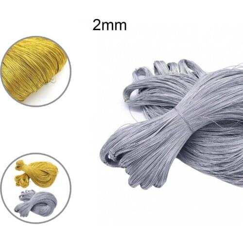 Firm 1 Bundle Good 100m Inelasticity Reliable Packaging Rope 100m Gift Packaging Cord Durable for Feast