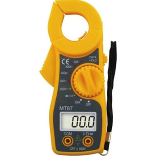 Portable MT87 LCD Digital Clamp Meters Multimeter With Measurement AC/DC Voltage Tester Current Resistance Multi Test