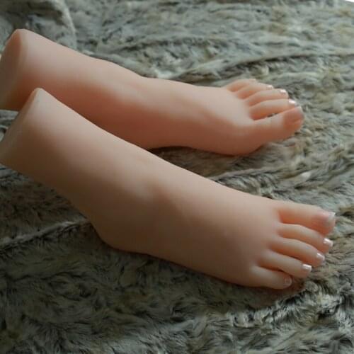 Silicone Realistic Female Mannequin Foot Display