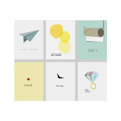 Scandinavian Modern Oil Painting Cure Cartoon Toilet Paper Plane Frameless Decorative Canvas Painting Living Room Wall Art