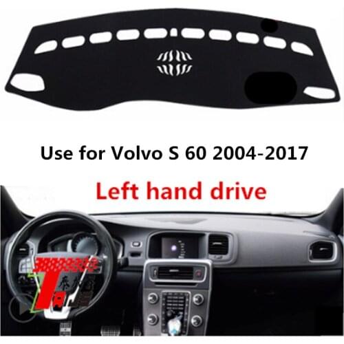 TAIJS Factory Casual Good Quality Polyester Fibre Car Dashboard Cover For Volvo S 60 2004 2005 2006 07 08-2017 Left hand drive