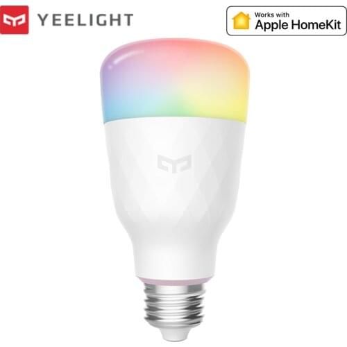Yeelight LED Color Bulb 1S Smart Light E27 220V Wifi Intelligent Home Ambience Lamp Work with Homekit Google Assistant Mijia