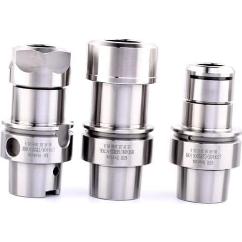 High accuracy high speed 0.002mm HSK50E-ER/SK/SDC series tool holder mill cutter with face mill cutter ER collet arbor tool