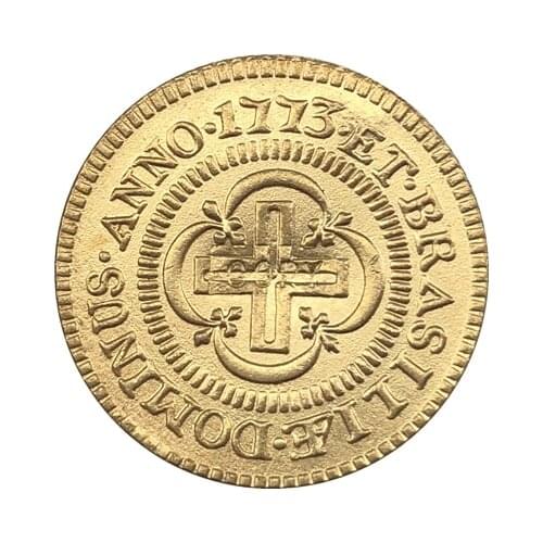 1773 Brazil 2000 Reis coins COPY
