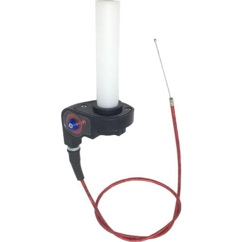 22mm 7/8inch Twist Throttle Handle Grip with Cable for ATV Dirt Bike 50-250