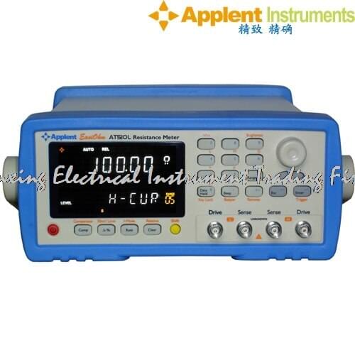 Fast arrival AT510L Micro DC Resistance ohm Meter Tester 1 micro ohm - 30K ohm Accuracy 0.1