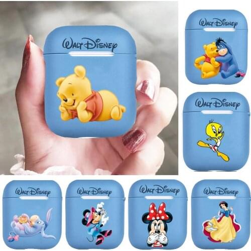 Disney Tigger Cute Mickey Minnie MousePattern Case for Airpods Pro 1/2 Cover Protective Earphone Cases Headphones Funda Protecti