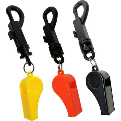 Emergency super survival whistle rescue signal training whistle with portable buckle design outdoor travel accessories