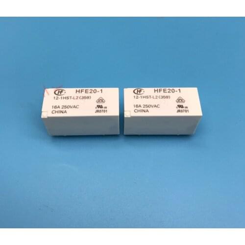 HFE20-1-12-1HST-L2(359) 16A relays