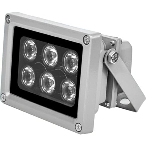 CCTV LEDS 6 Array IR Led Illuminator Light IR Infrared Waterproof Night Vision CCTV Fill Light For Surveillance CCTV Camera
