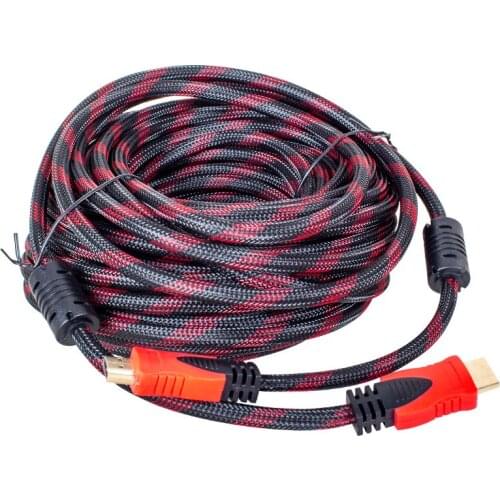 HDMI CABLE 20 METERS BRAIDED BOXED POWERMASTER (1.4V-3D)