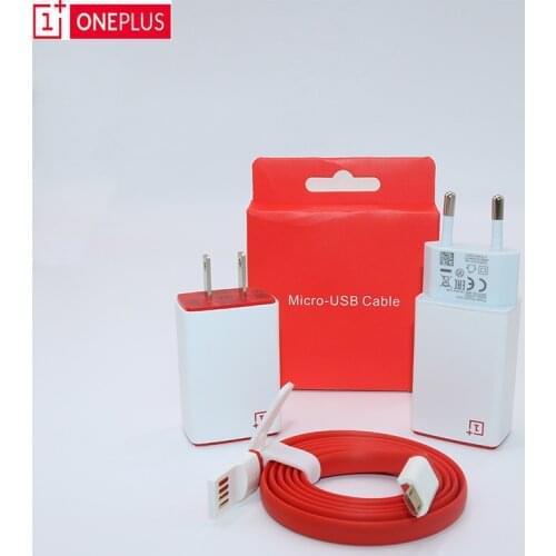 Original Oneplus one 1/X Micro USB charger cable,5V 2A US/EU Charging Adapter ForXiaomi Mi 5 5X 6 Redmi 4 4A Note 3 4X 5A