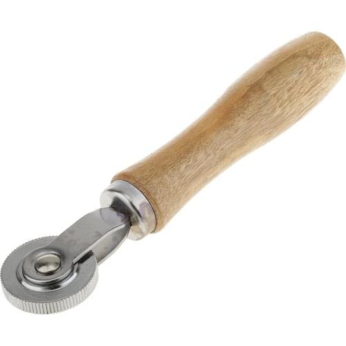 Ball Bearing Tire Tyre Patch Roller Stitcher Puncture Repair Tube Tool Car Truck Tyres Wood Handle Car Truck Tyres