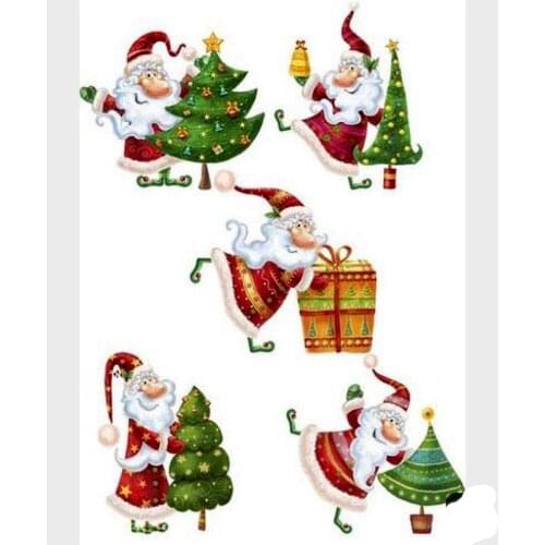 Santa Claus Transparent Silicone Stamp And metal die/Seal for DIY scrapbooking/photo album Decorative clear stamp sheetstampons