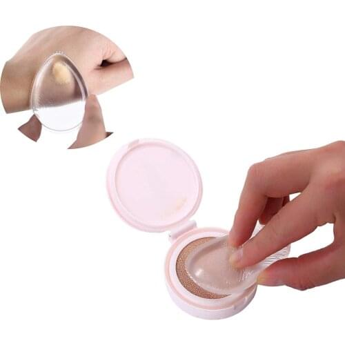 Make Up Jelly Puff Transparent Silicone Puff with Water Droplets Beauty Accessories Makeup Sponge Foundation Cometic Puff