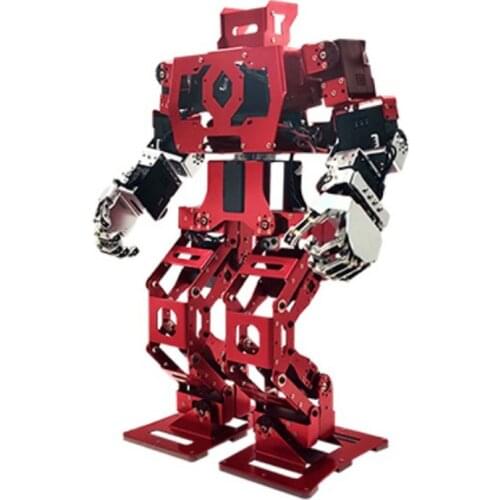 Assembled Humanoid Biped Robot 17DOF Have Fighter/With Waist / DIY Structure No Controller