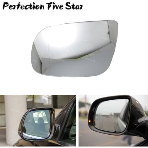 8R0857535E Front Left Driver Side Rearview Door Mirror Wing Mirror Glass For Audi Q5 Q7 2011 2012 2013 2014 2016