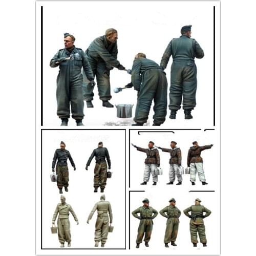 1/35 Resin Figure Model Kit Unassambled Unpainted E3