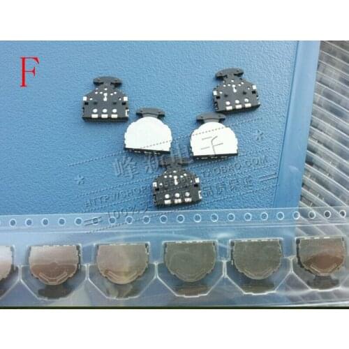 10Pcs Mobile phone MP4/5/3 Left and right small dial switch reset, scroll wheel button, patch 3 feet, multi-function switch