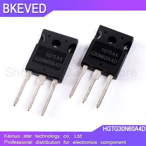 2PCS HGTG30N60A4D TO-247 HGTG30N60 30N60 TO-3P 30N60A4D TO247 new MOS FET transistor free shipping