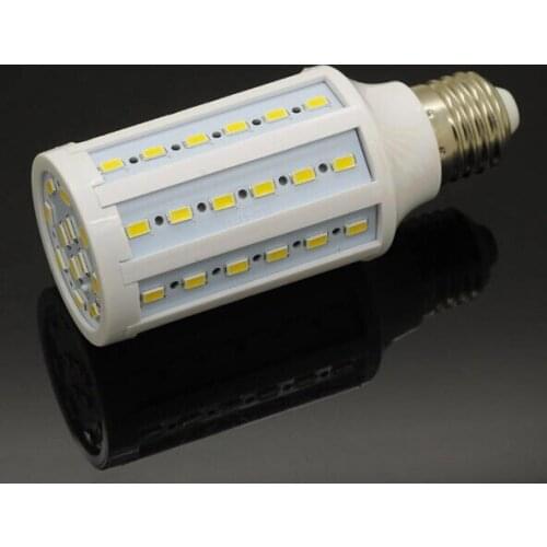 Free shipping 5pcs 15W SMD 5630 5730 60 LED E27 AC110 / 220V LED Corn Bulb Light Maize Lamp solar LED spotlight Lighting lamps