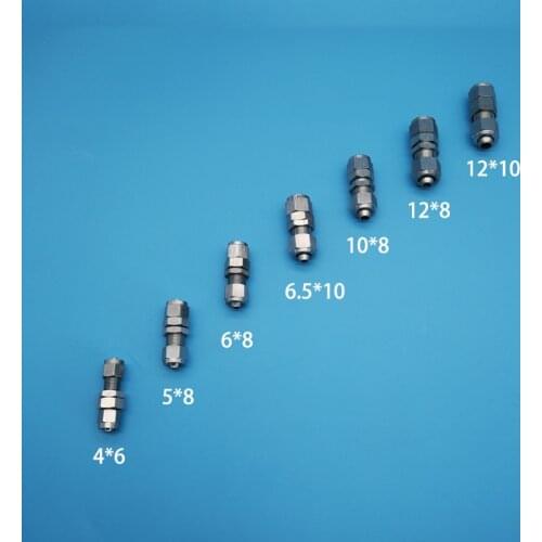 304 Stainless Steel Quick Twist Connector to Transport Ozone for Tube Ozone Generator 6*4/ 8*6/ 8*5/ 10*8/ 10*6.5/ 12*10/ 12*8