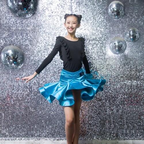 Kids Latin Dance Dress For Girls Ballroom Dancing Kid Standard Latin Competition Dresses Tango Samba Salsa ChaCha Rumba Costumes