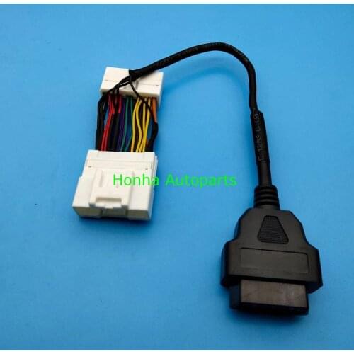 26 pin male female connector Tesla model 3 OBD II diagnostic harness electronic cable of new energy vehicle
