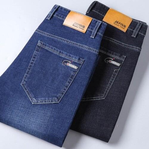 Jeans Men Slim Fit Blue /black Ripped Jeans Men Streetwear Business Casual Denim Pants Mens Clothes Wholesale free shipping