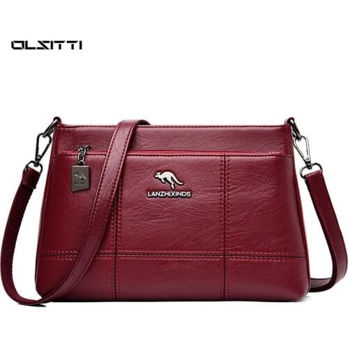 OLSITTI High Quality PU Leather Shoulder Bags for Women 2020 Designer Fashion Crossbody Bag Luxury Womens Handbags Sac A Main